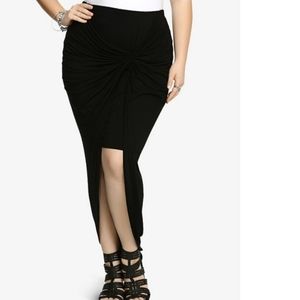 Torrid Asymmetrical Twisted Skirt
